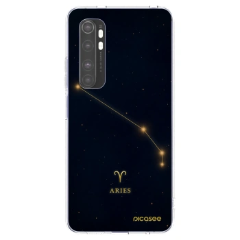 Picasee silikonový průhledný obal pro Xiaomi Mi Note 10 Lite - ARIES