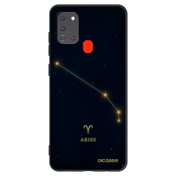 Picasee silikonový černý obal pro Samsung Galaxy A21s - ARIES