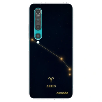Picasee silikonový průhledný obal pro Xiaomi Mi 10 - ARIES