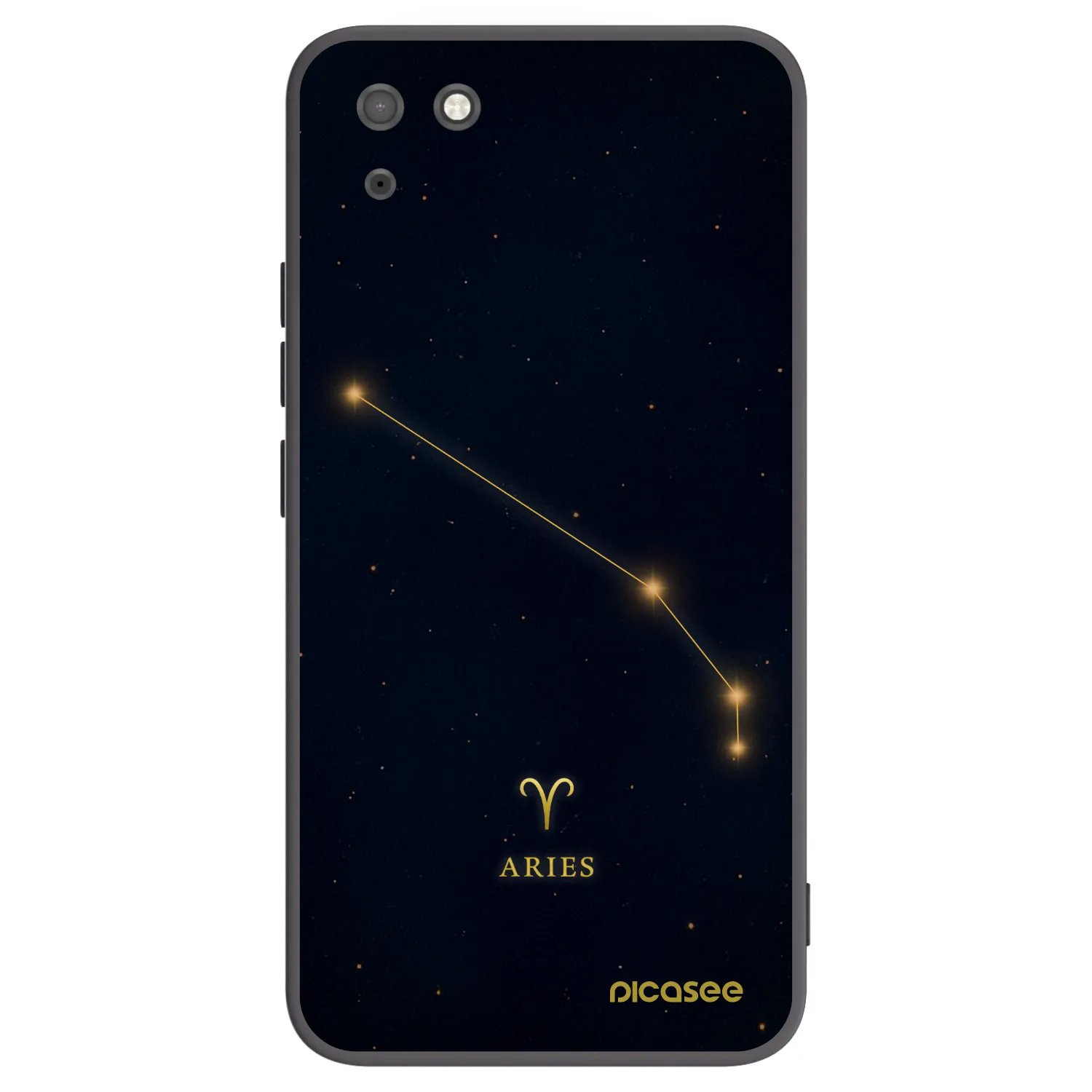 Picasee silikonový černý obal pro Huawei Y5P - ARIES