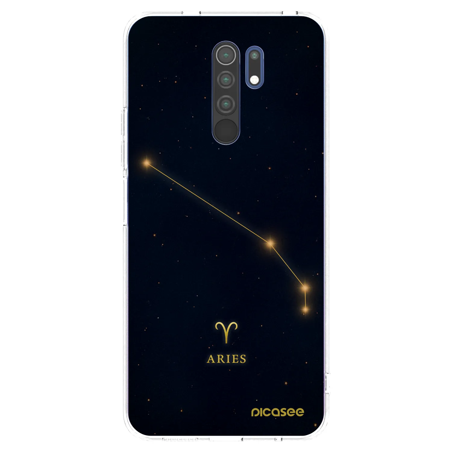 Picasee silikonový průhledný obal pro Xiaomi Redmi 9 - ARIES