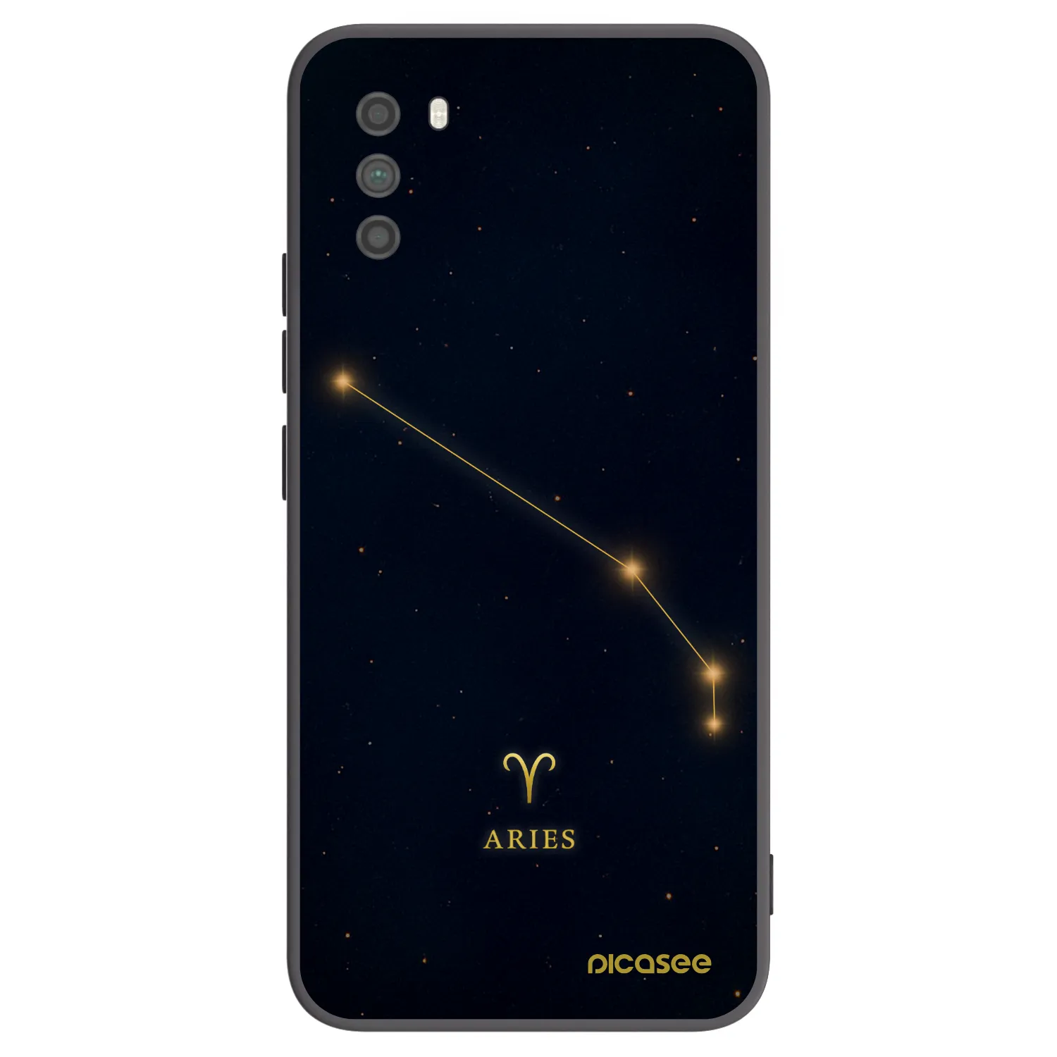 Picasee silikonový černý obal pro Xiaomi Poco M3 - ARIES