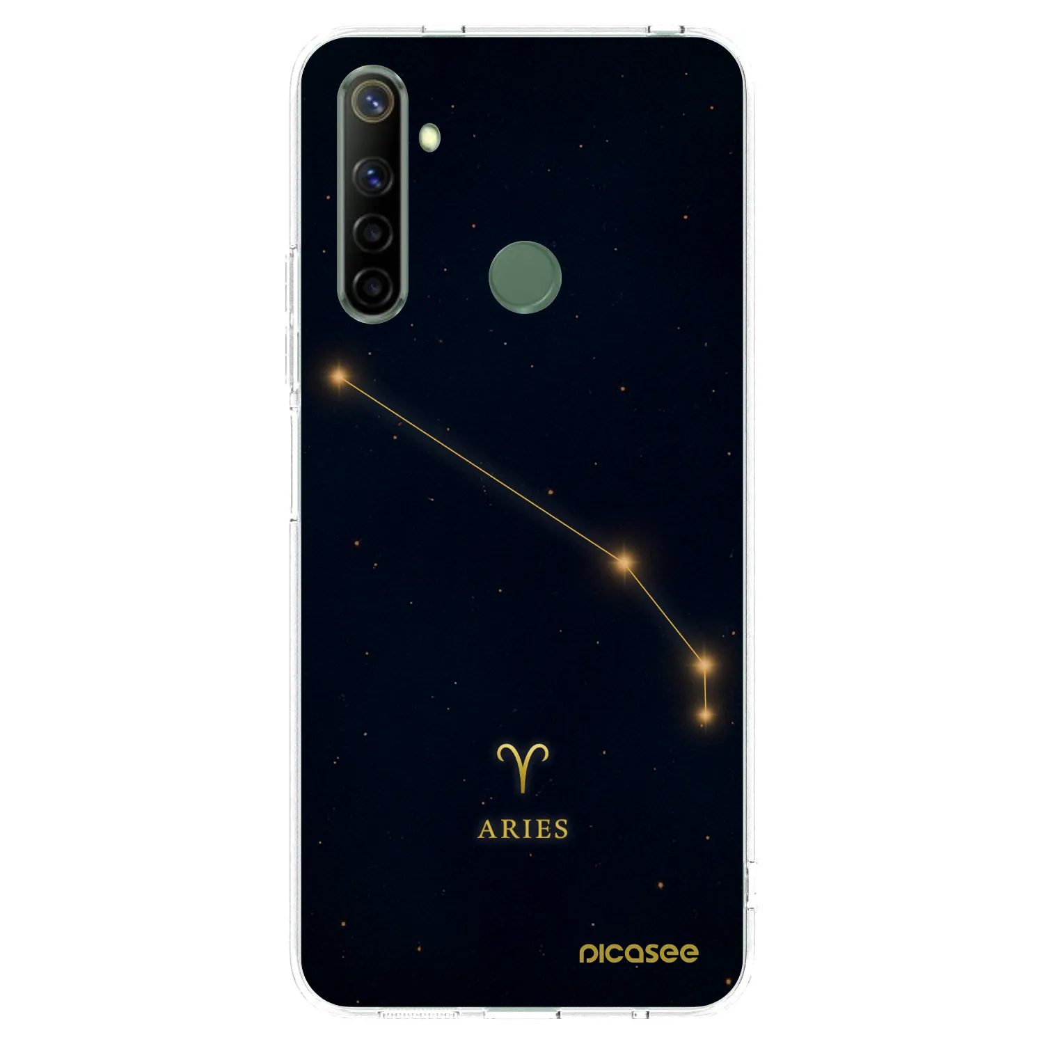 Picasee silikonový průhledný obal pro Realme 6i - ARIES