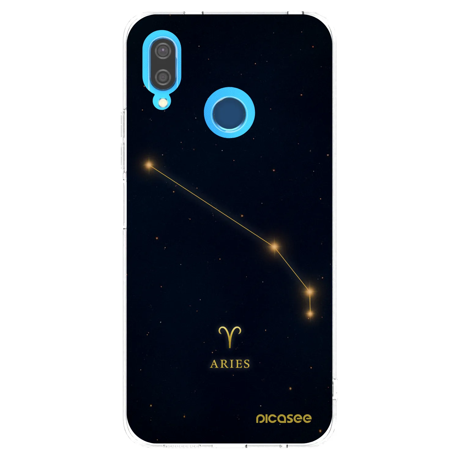 Picasee silikonový průhledný obal pro Huawei P20 Lite - ARIES