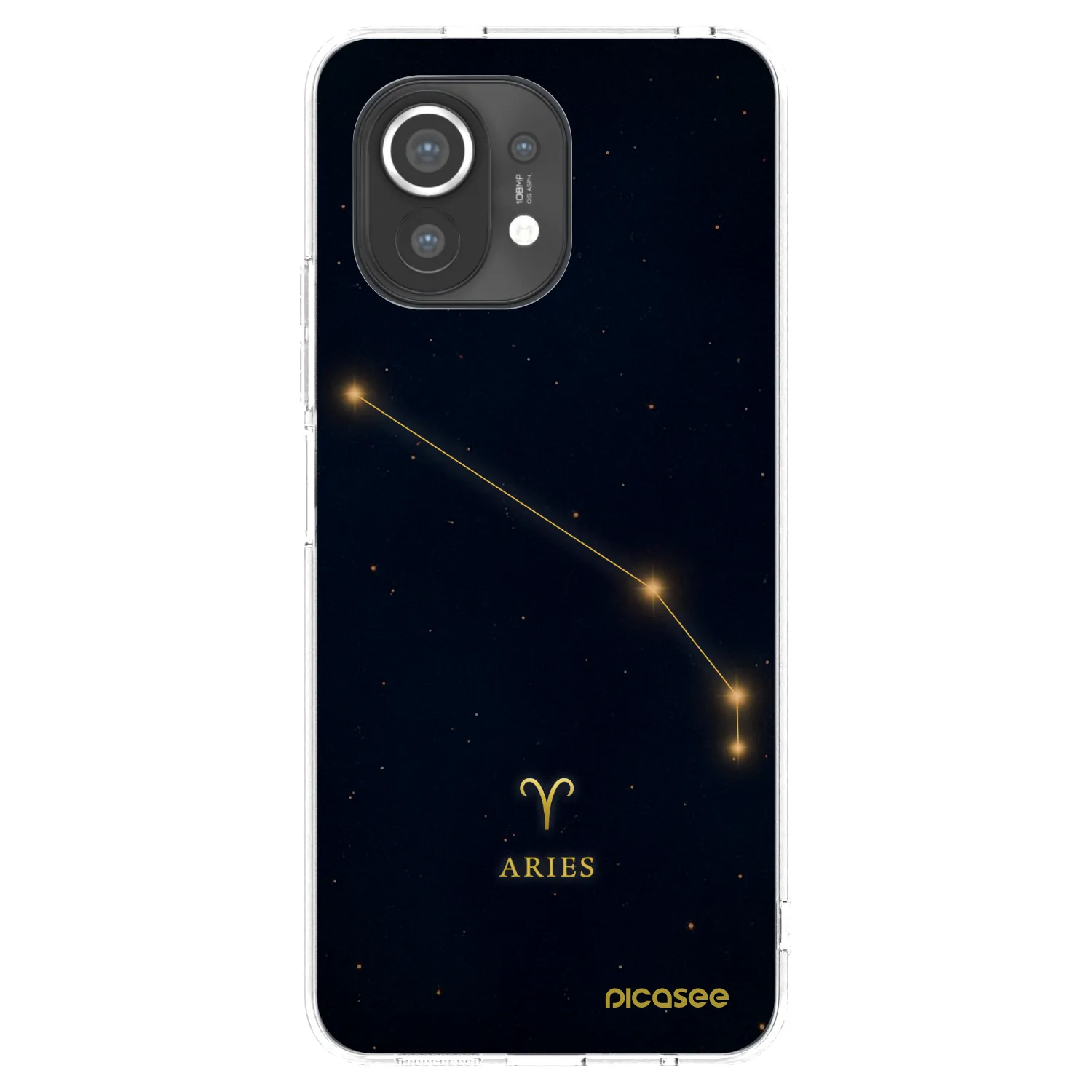 Picasee silikonový průhledný obal pro Xiaomi Mi 11 - ARIES