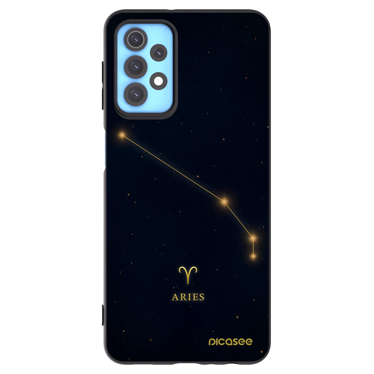 Picasee silikonový černý obal pro Samsung Galaxy A32 4G SM-A325F - ARIES