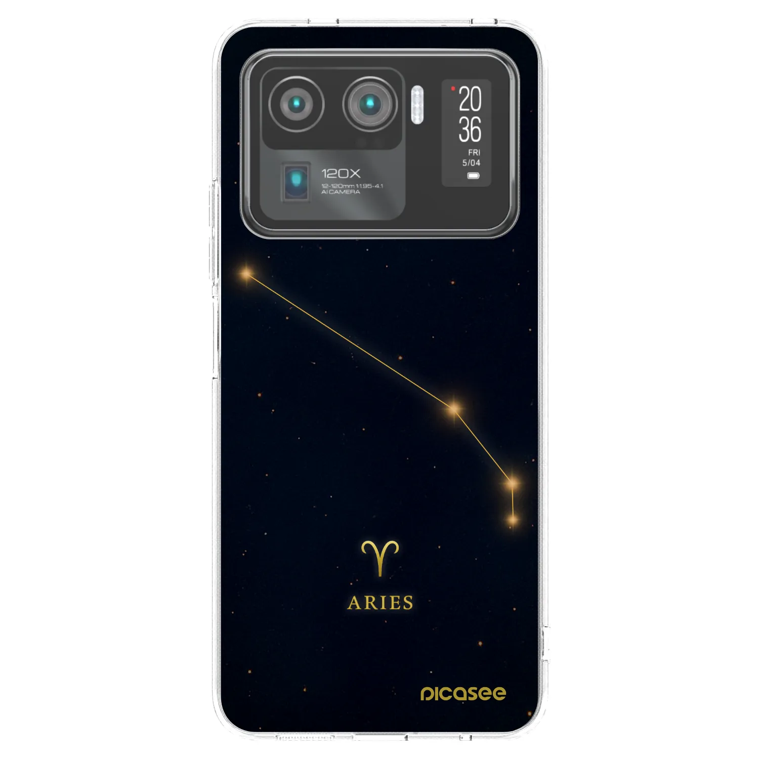 Picasee silikonový průhledný obal pro Xiaomi Mi 11 Ultra - ARIES