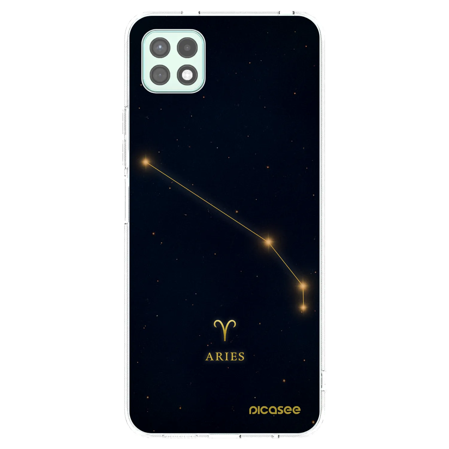 Picasee silikonový průhledný obal pro Samsung Galaxy A22 A226B 5G - ARIES