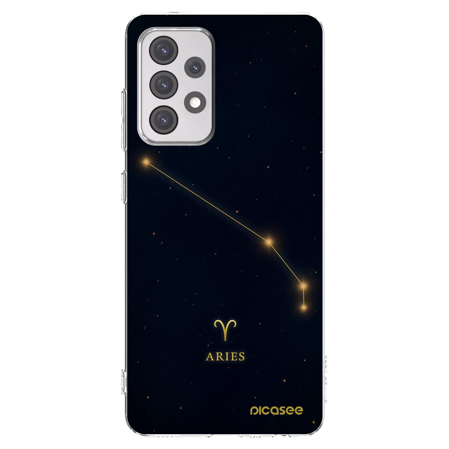 Picasee silikonový průhledný obal pro Samsung Galaxy A52s 5G A528B - ARIES