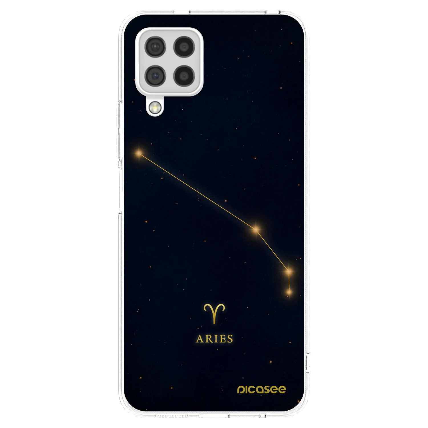 Picasee silikonový průhledný obal pro Samsung Galaxy A22 A225F 4G - ARIES
