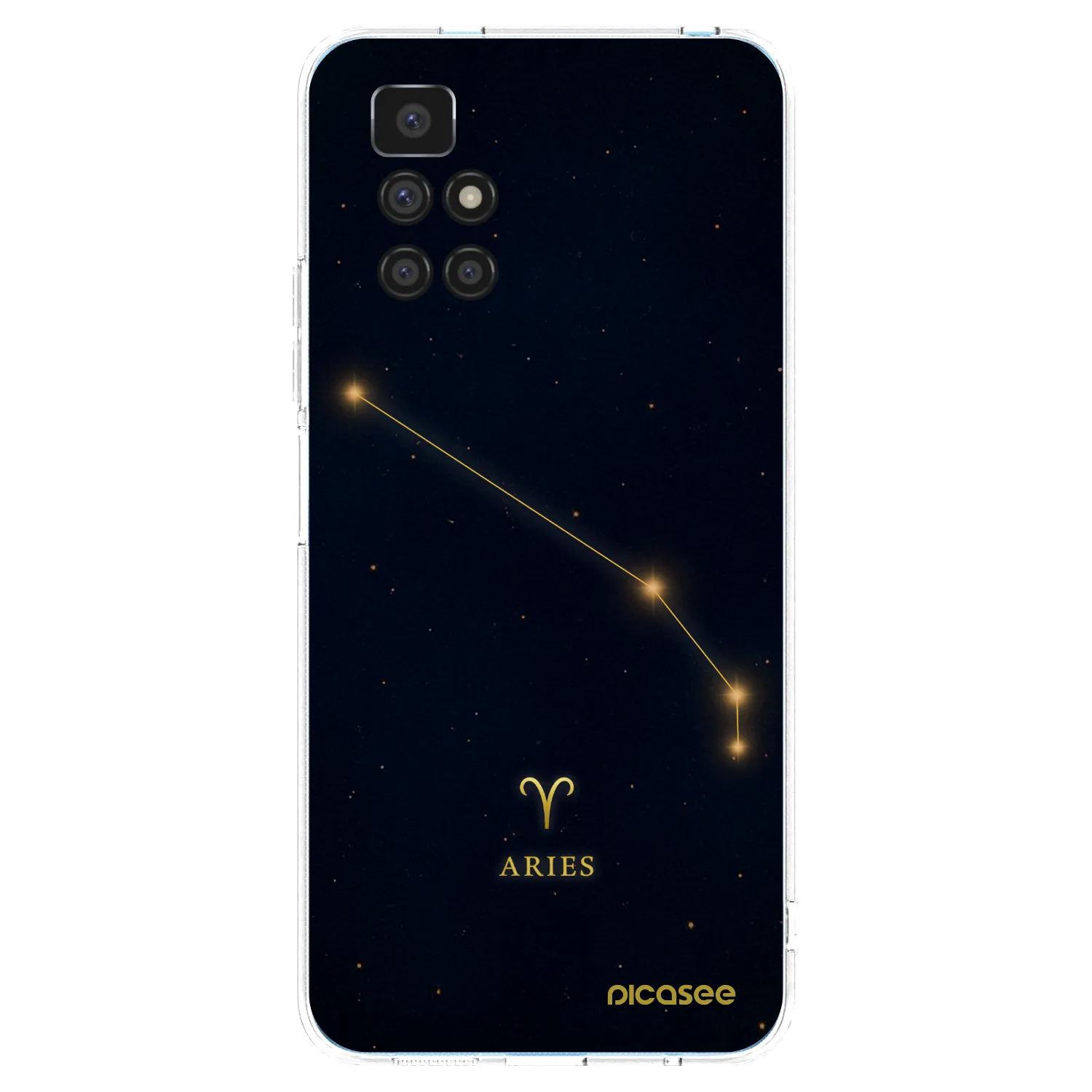Picasee silikonový průhledný obal pro Xiaomi Redmi 10 - ARIES