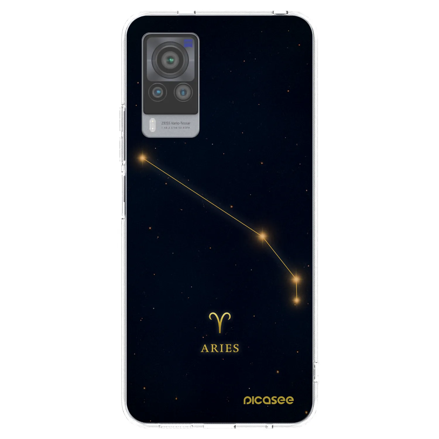 Picasee silikonový průhledný obal pro Vivo X60 Pro 5G - ARIES