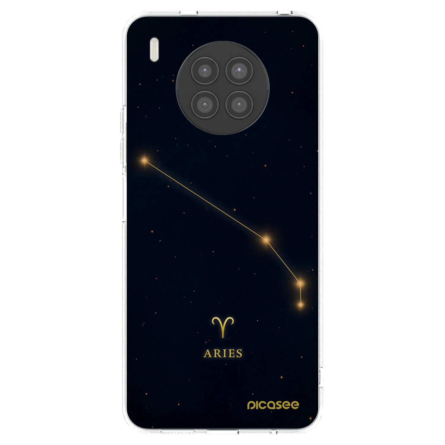 Picasee silikonový průhledný obal pro Huawei Nova 8i - ARIES