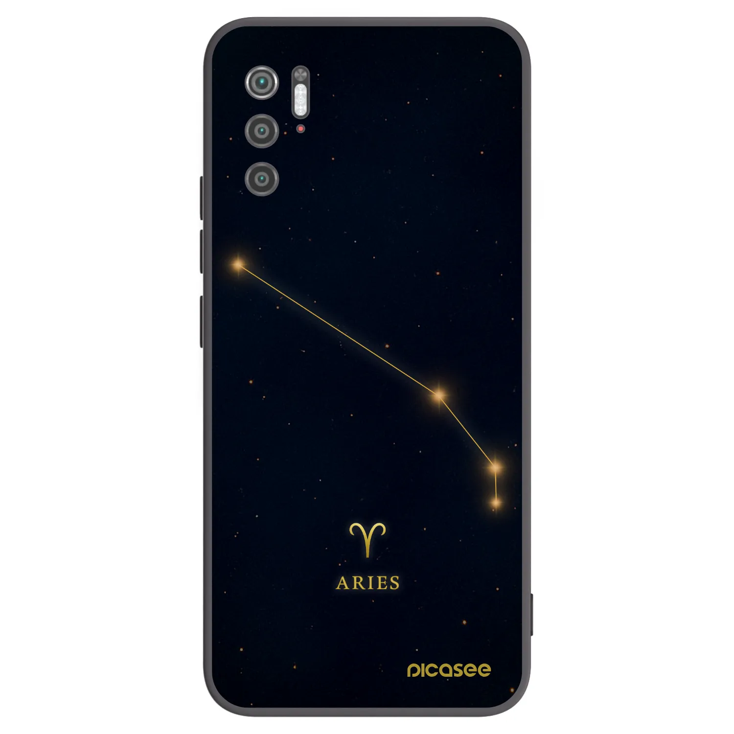 Picasee silikonový černý obal pro Xiaomi Poco M3 Pro 5G - ARIES