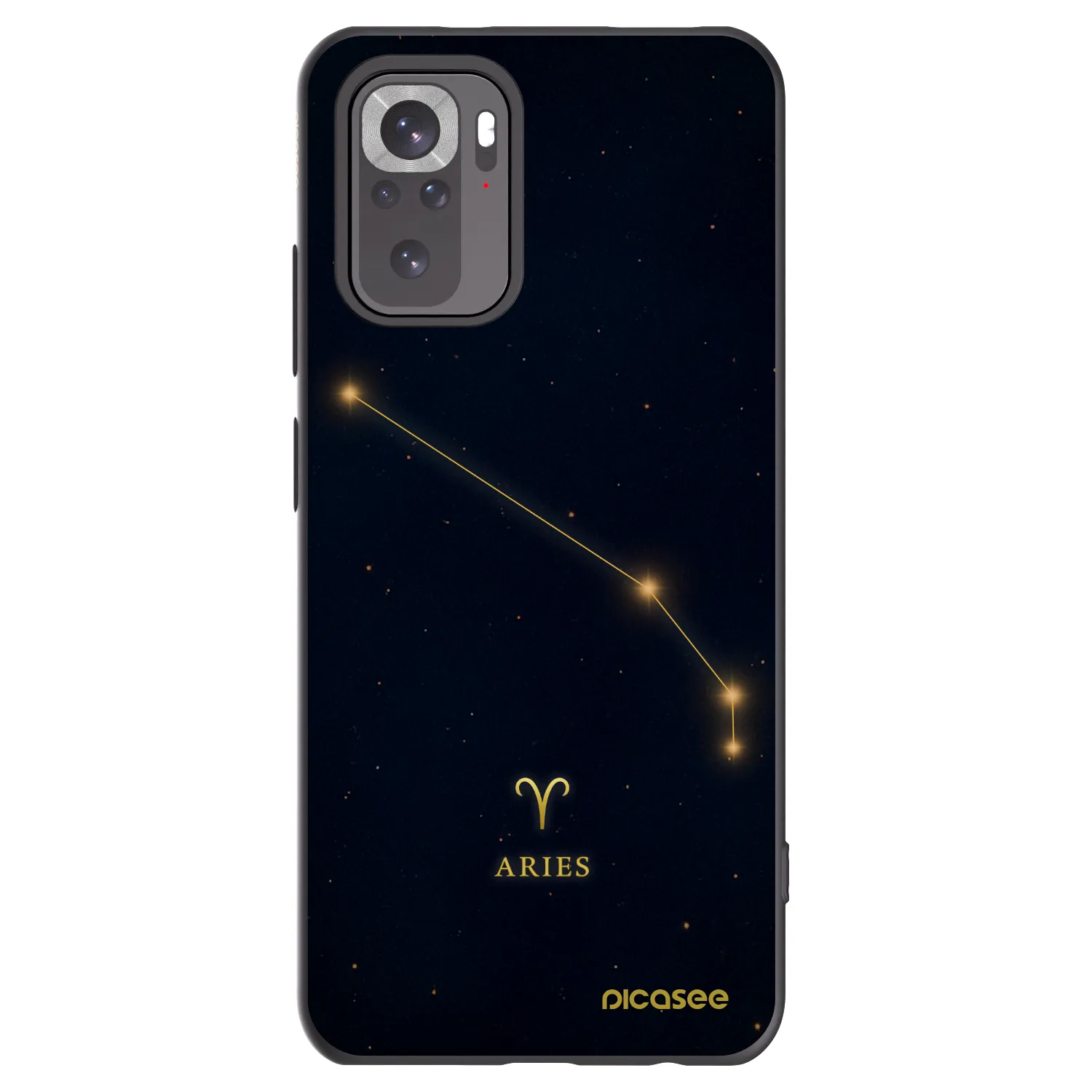 Picasee silikonový černý obal pro Xiaomi Redmi Note 11S 4G - ARIES