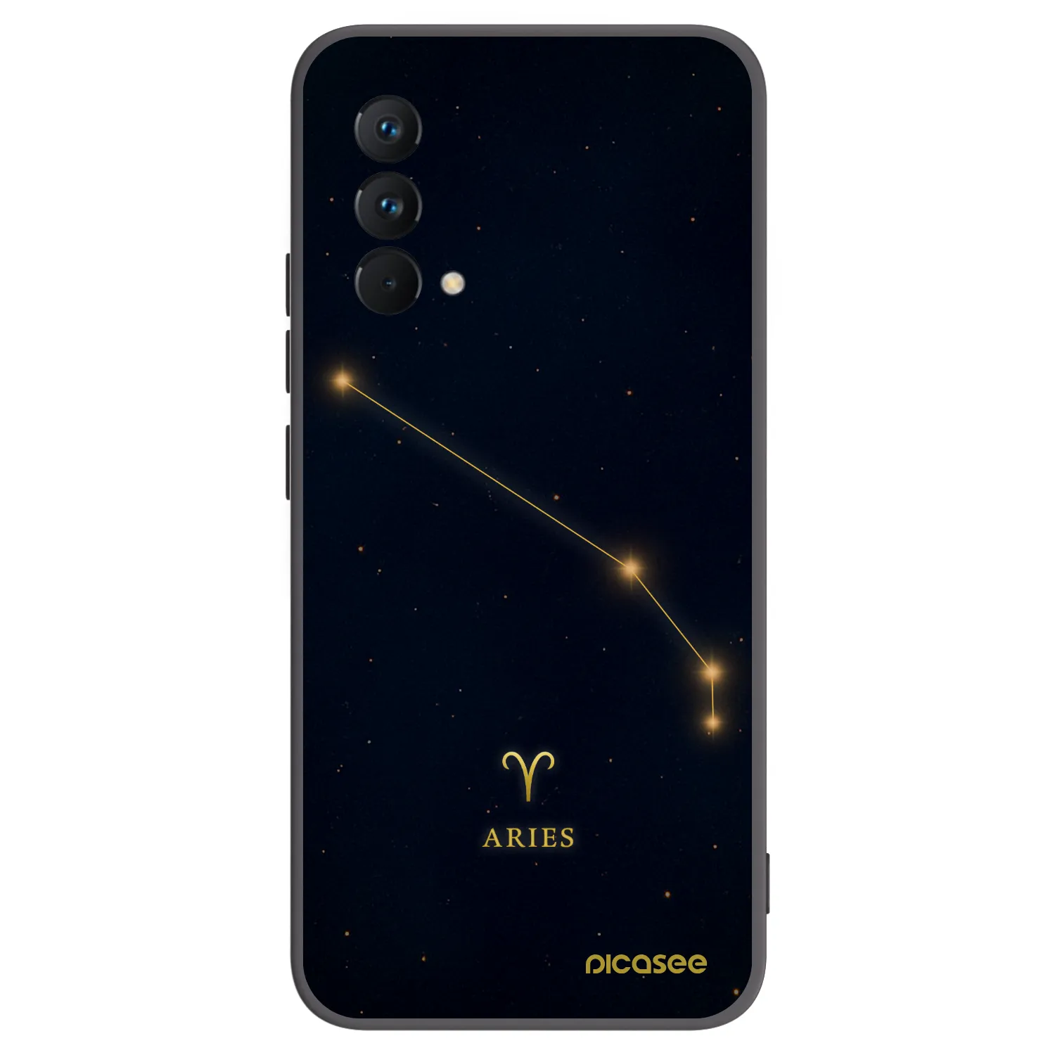 Picasee silikonový černý obal pro Realme GT Master Edition 5G - ARIES