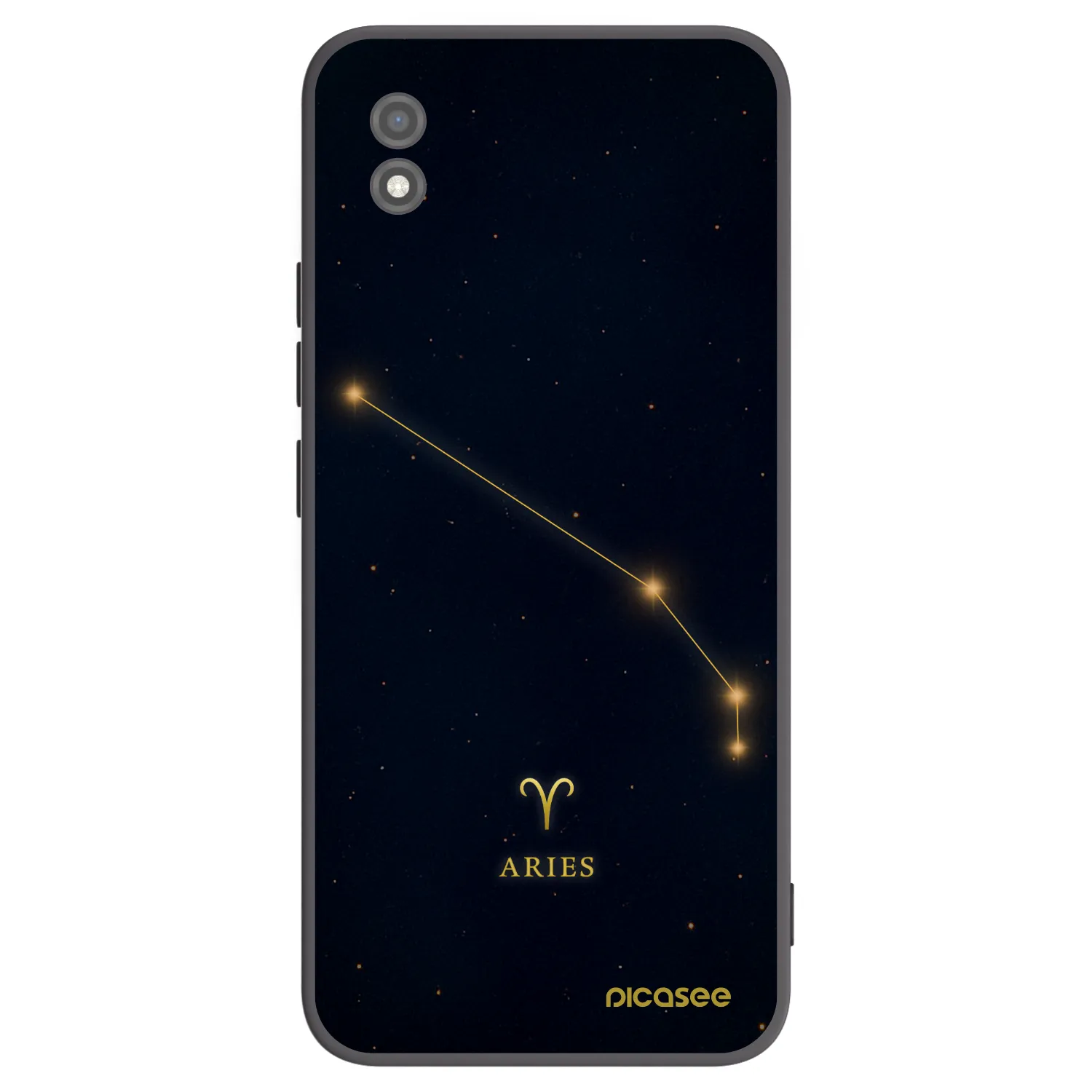 Picasee silikonový černý obal pro Realme C11 (2021) - ARIES