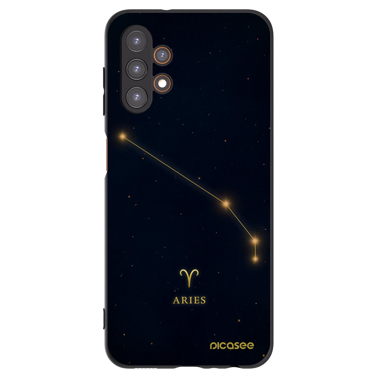 Picasee silikonový černý obal pro Samsung Galaxy A13 4G A135 - ARIES