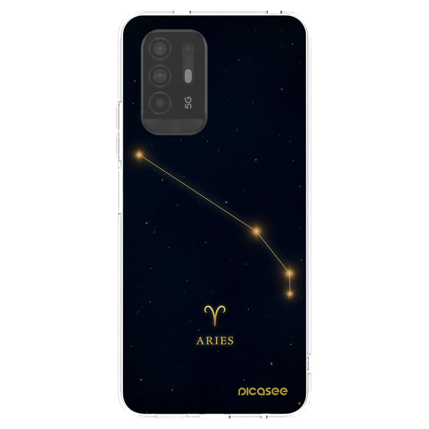 Picasee silikonový průhledný obal pro OPPO A94 5G - ARIES