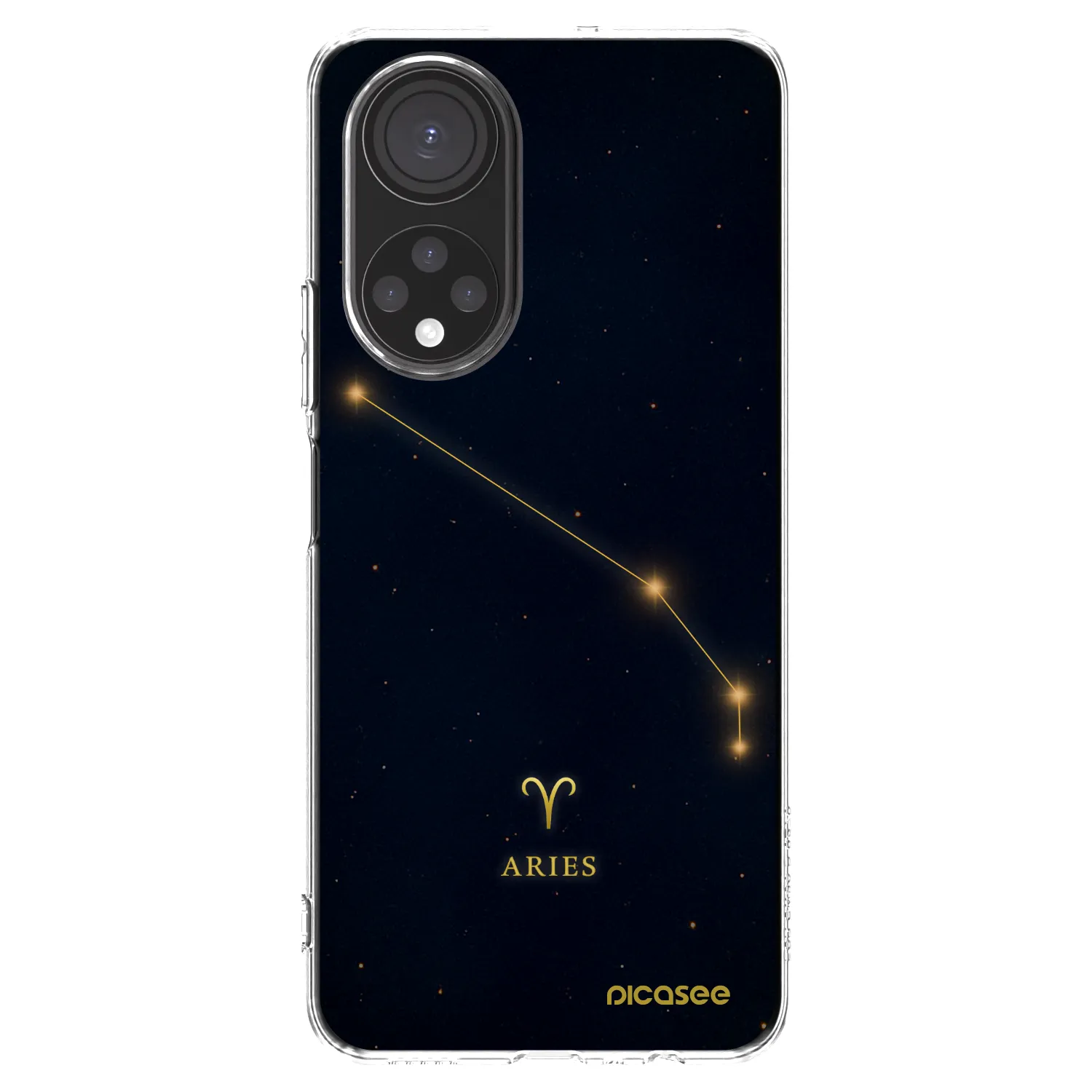 Picasee silikonový průhledný obal pro Honor X7 - ARIES