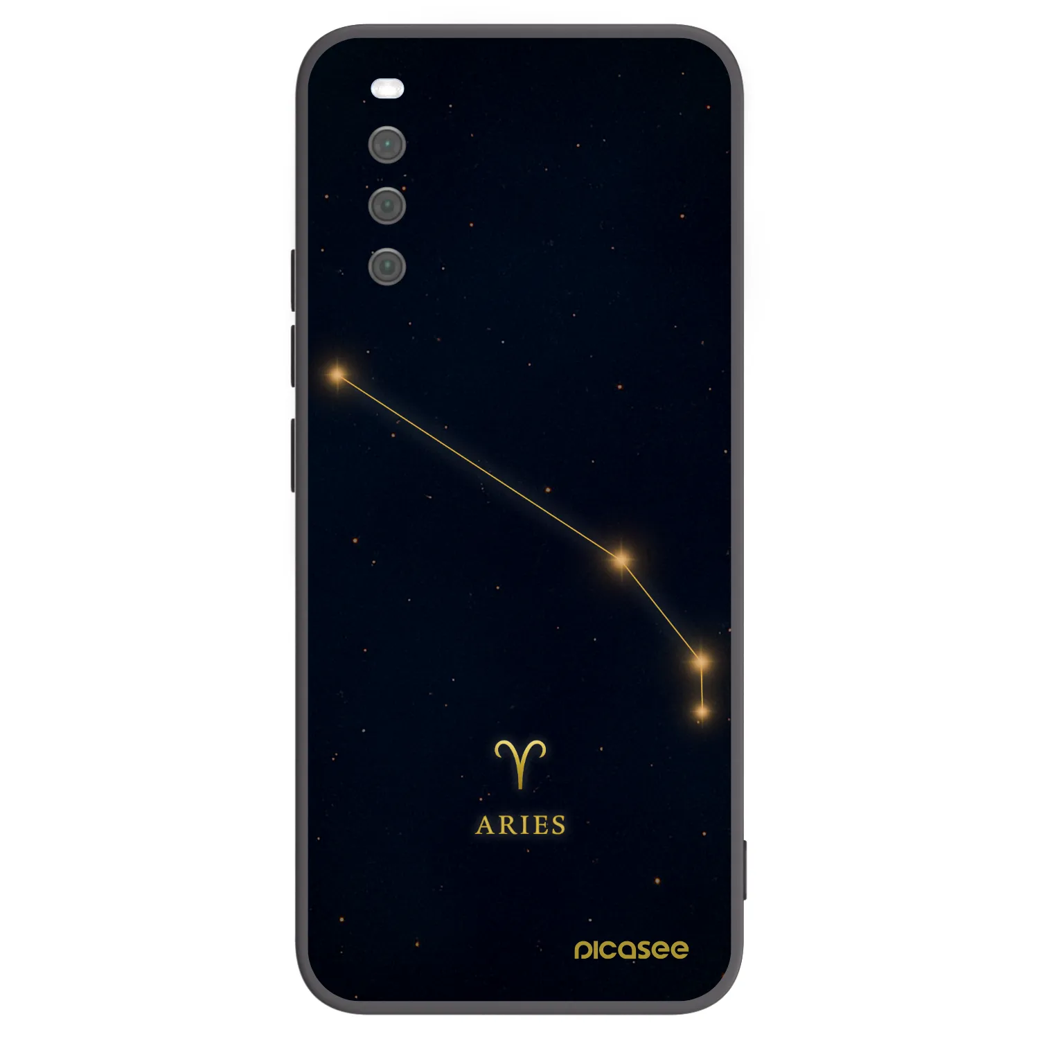 Picasee silikonový černý obal pro Sony Xperia 10 III - ARIES