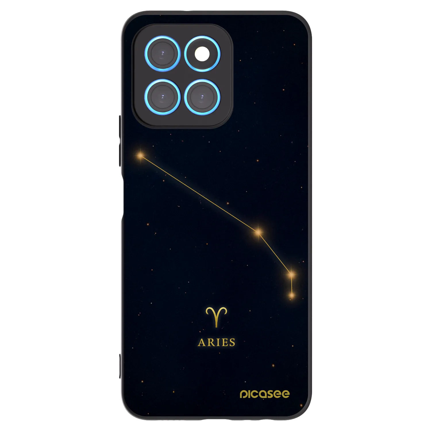 Picasee silikonový černý obal pro Honor X6 - ARIES