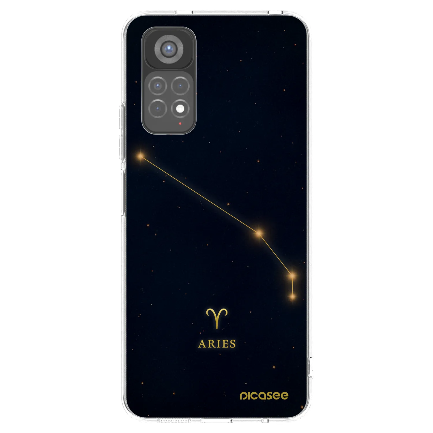 Picasee silikonový průhledný obal pro Xiaomi Redmi Note 11S 5G - ARIES