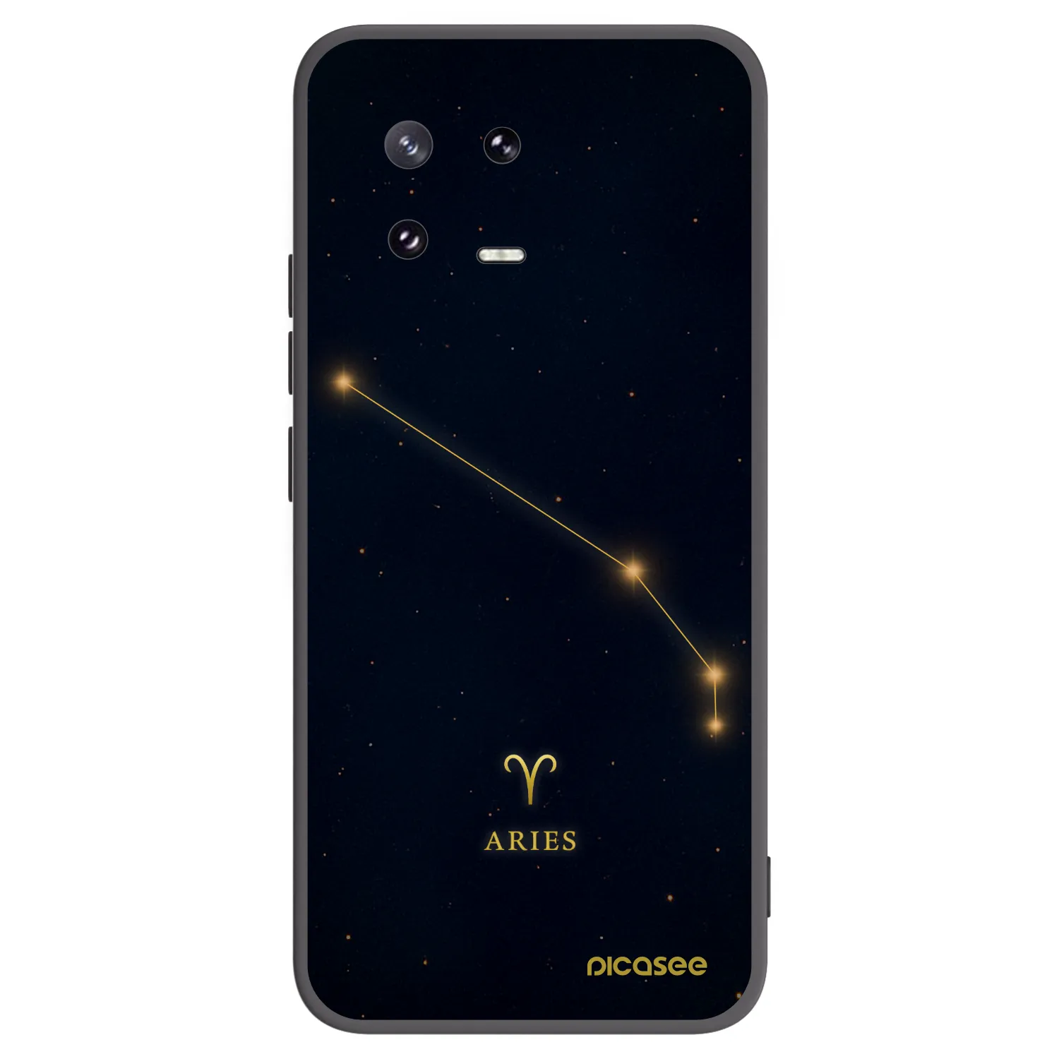 Picasee silikonový černý obal pro Xiaomi 13 Pro - ARIES