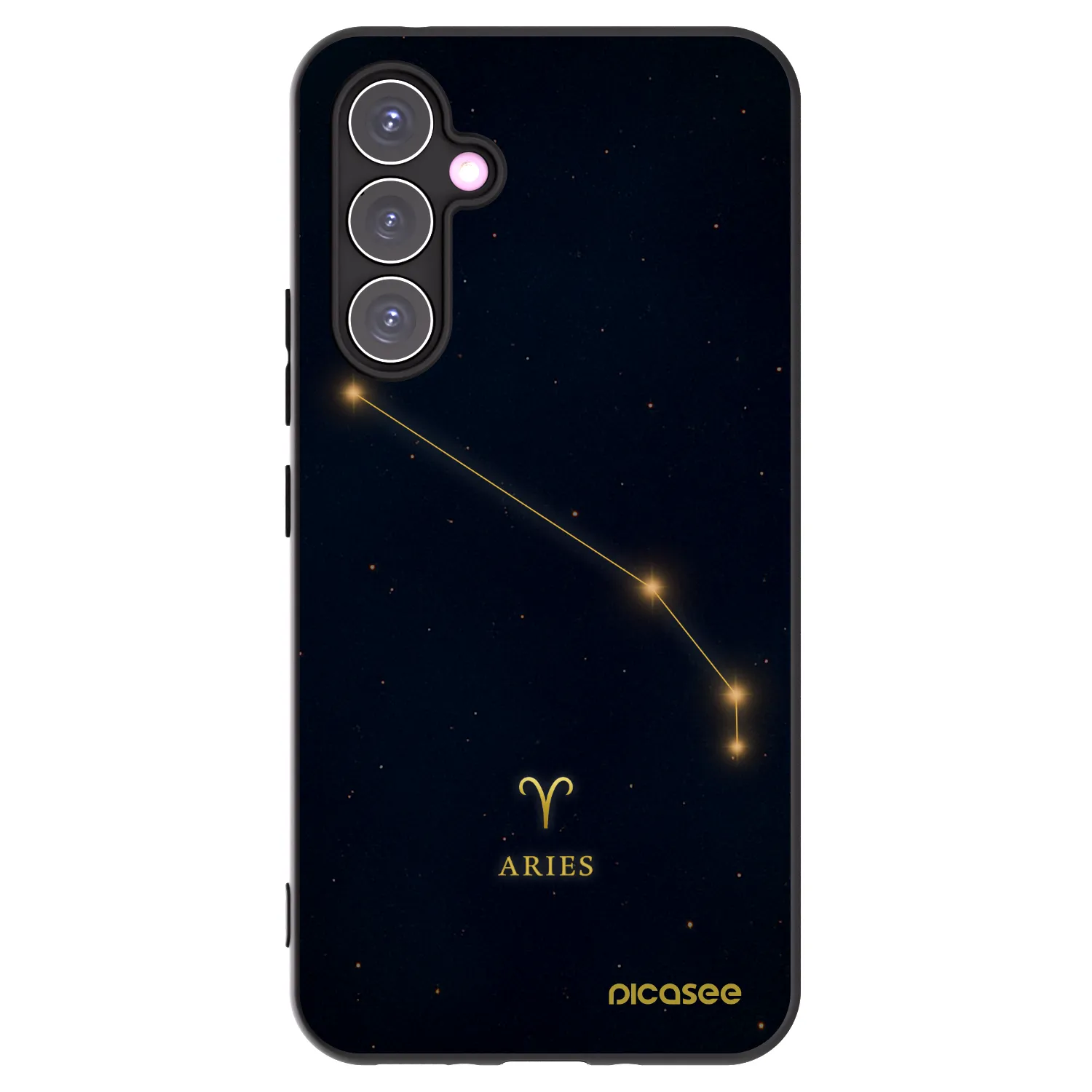 Picasee silikonový černý obal pro Samsung Galaxy A54 5G A546B - ARIES