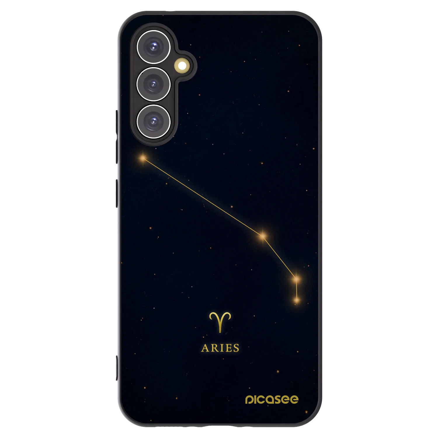 Picasee silikonový černý obal pro Samsung Galaxy A34 5G A346B - ARIES