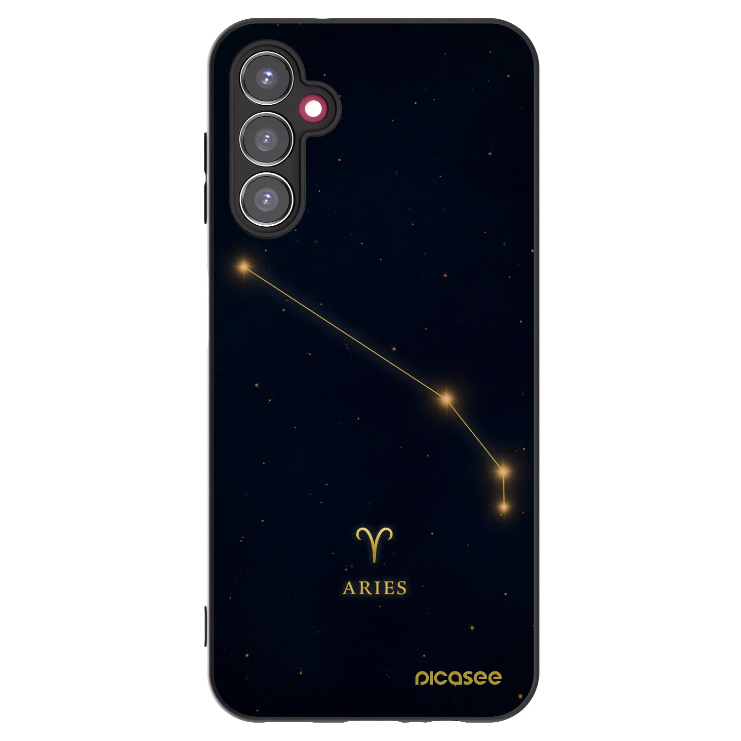 Picasee silikonový černý obal pro Samsung Galaxy A14 4G A145R - ARIES