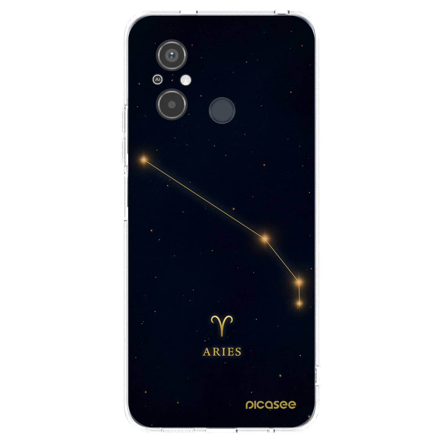 Picasee silikonový průhledný obal pro Xiaomi Redmi 12C - ARIES