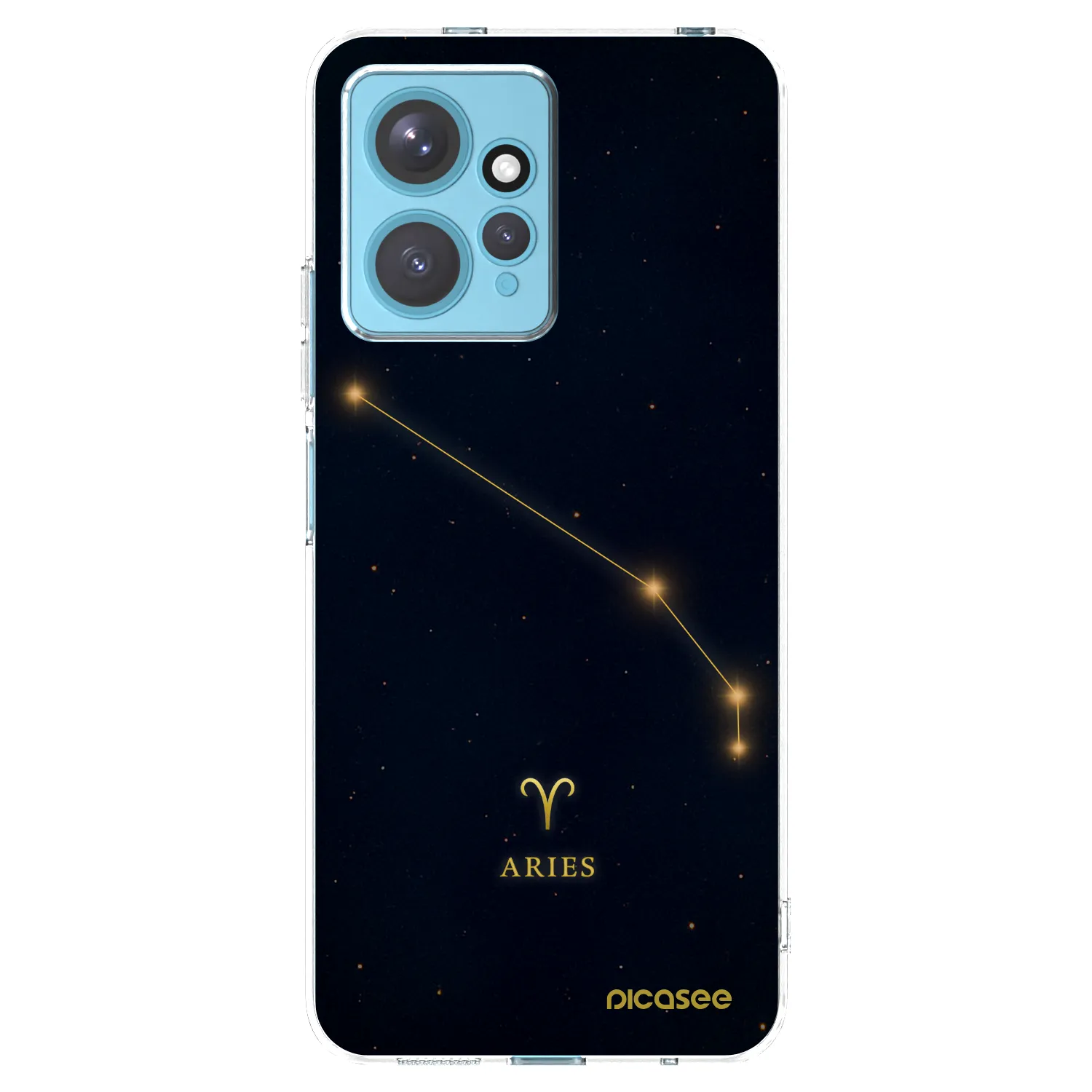 Picasee silikonový průhledný obal pro Xiaomi Redmi Note 12 4G - ARIES