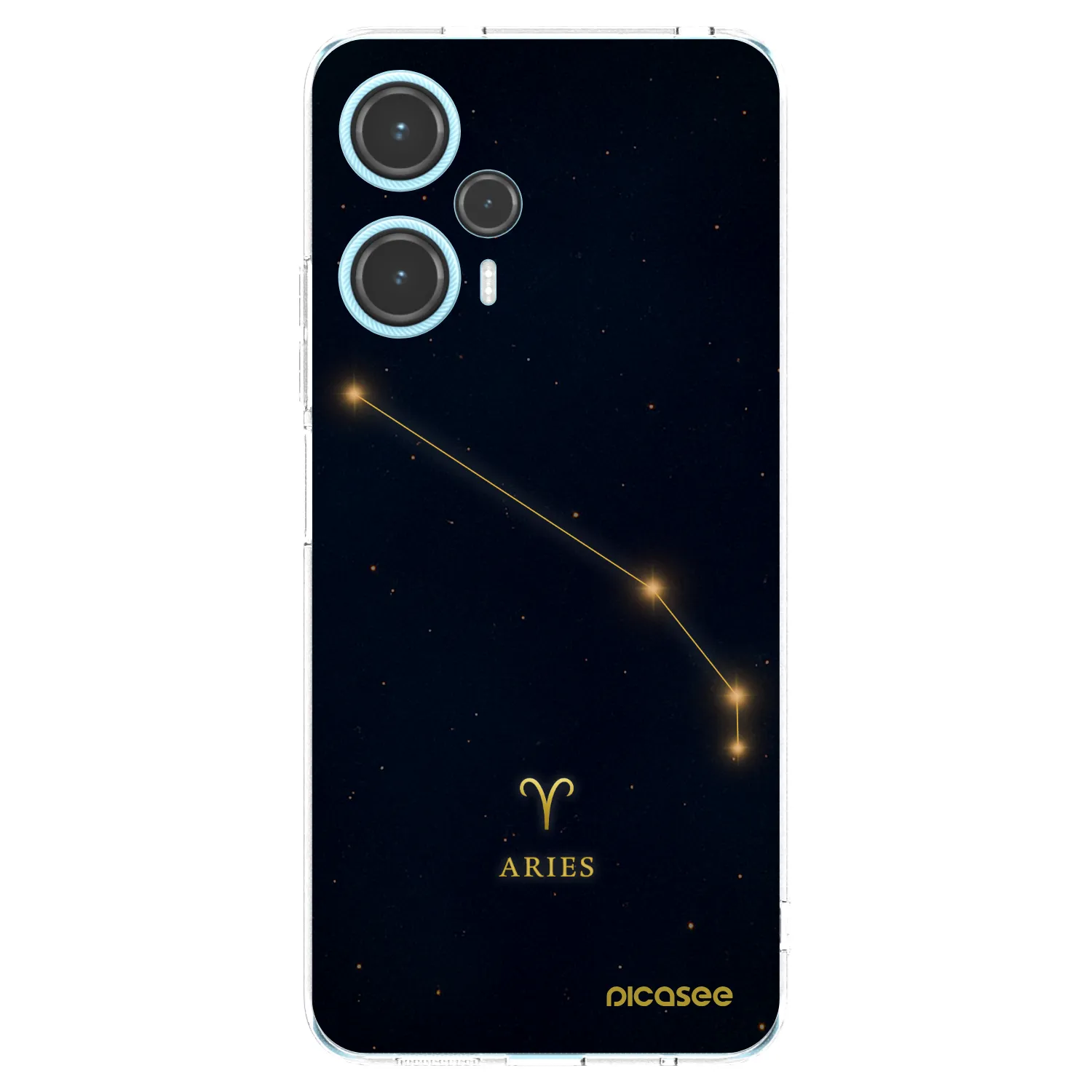 Picasee silikonový průhledný obal pro Xiaomi Poco F5 - ARIES