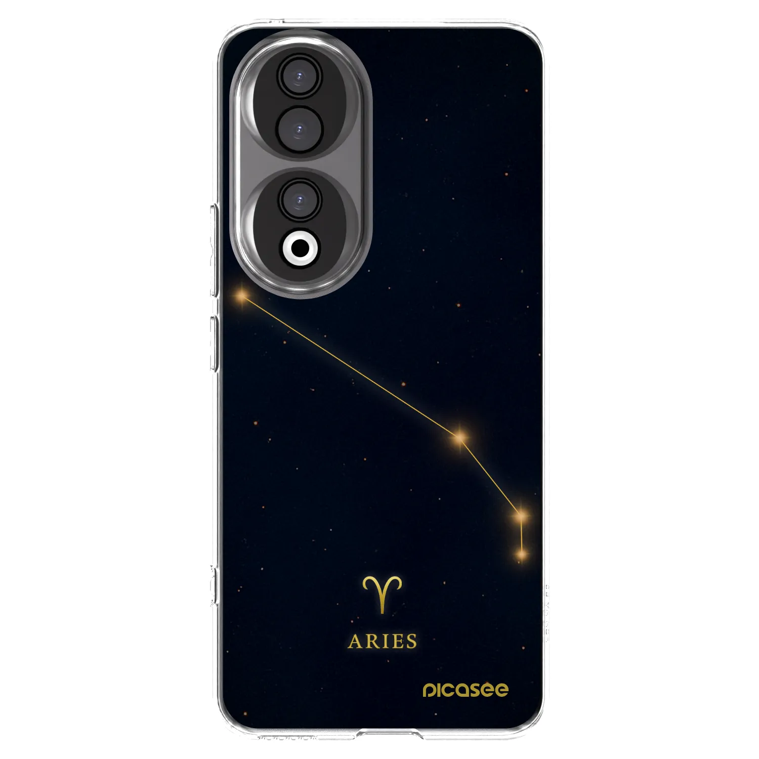 Picasee silikonový průhledný obal pro Honor 90 5G - ARIES