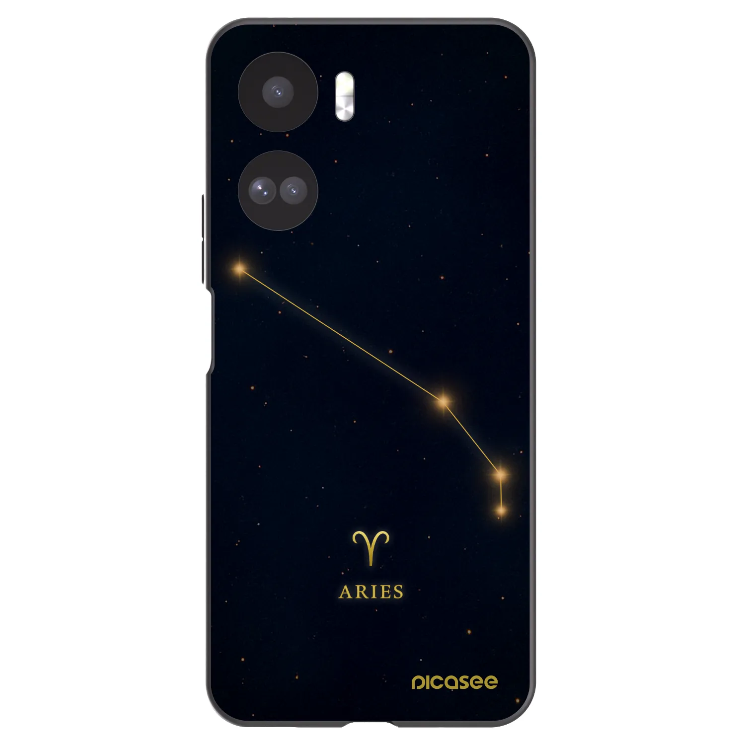 Picasee silikonový černý obal pro Honor 90 Lite 5G - ARIES