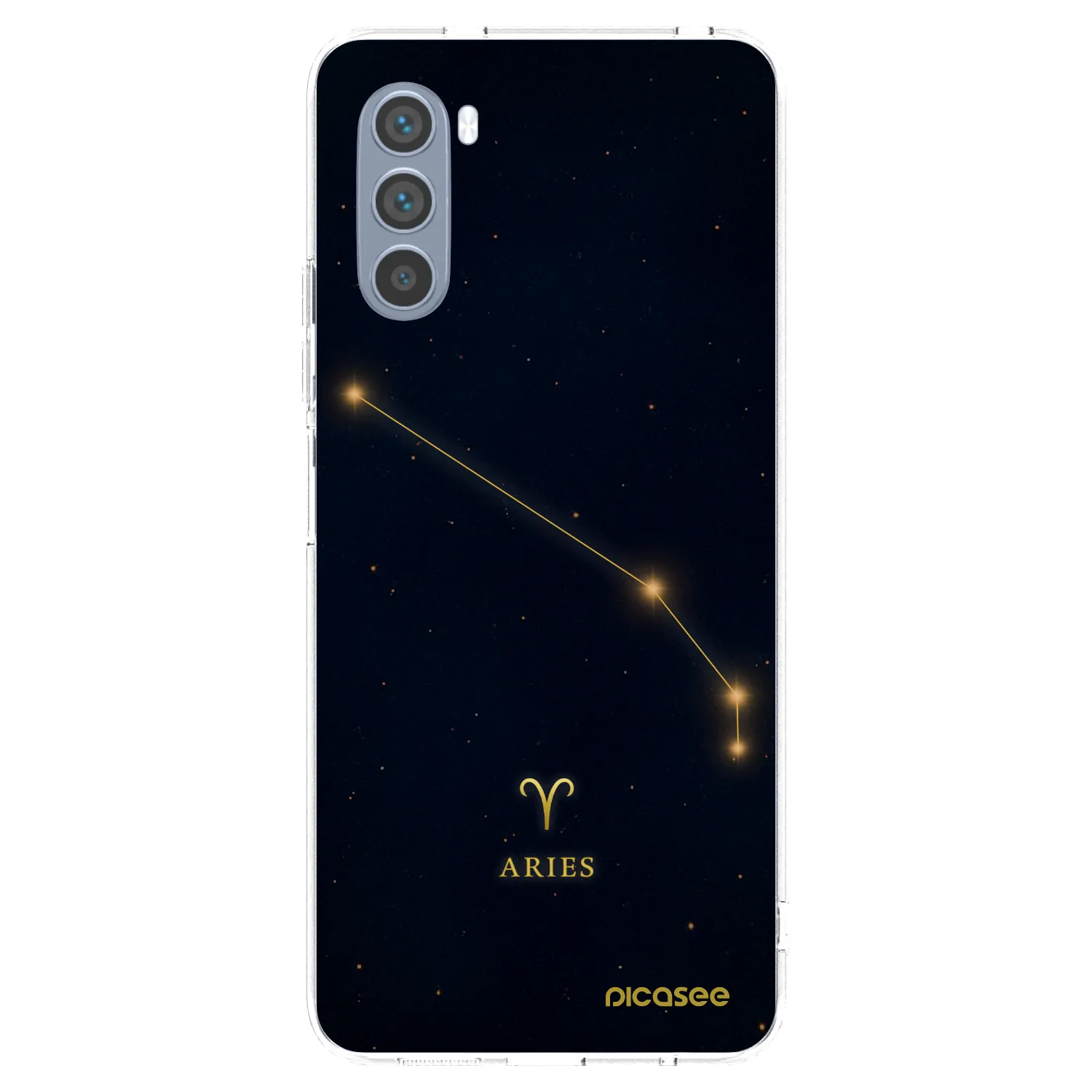 Picasee silikonový průhledný obal pro Motorola Moto G62 - ARIES