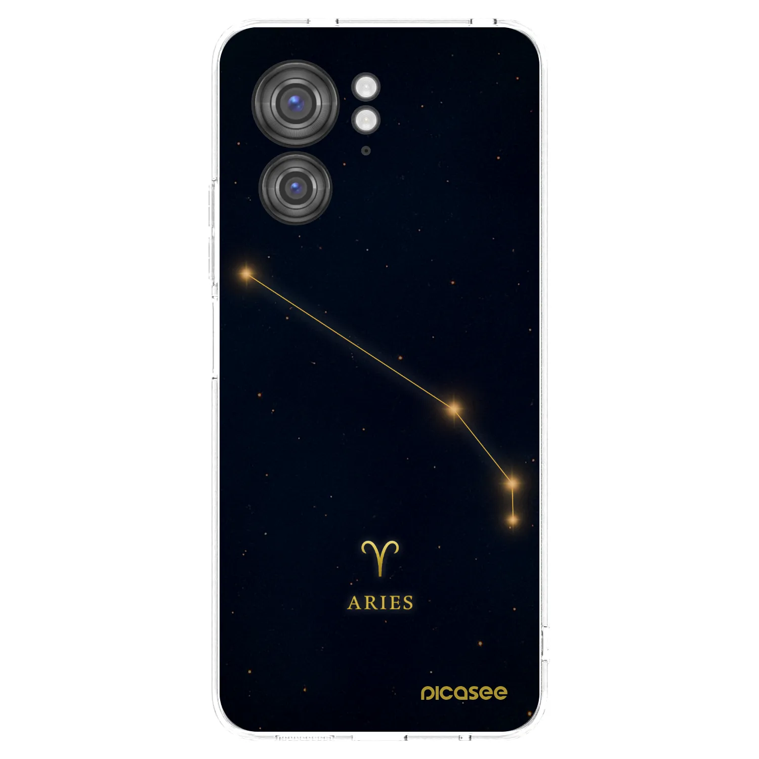 Picasee silikonový průhledný obal pro Motorola Edge 40 - ARIES