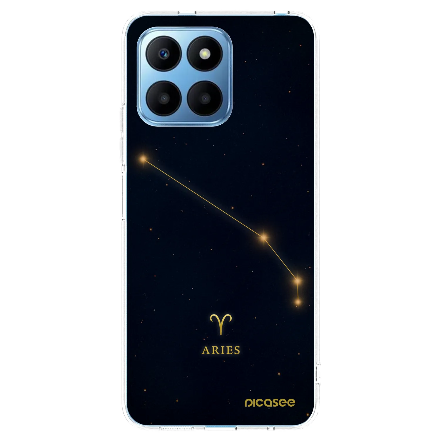 Picasee silikonový průhledný obal pro Honor 70 Lite - ARIES