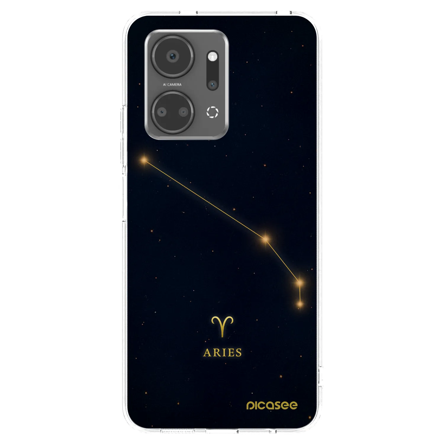 Picasee silikonový průhledný obal pro Honor X7a - ARIES