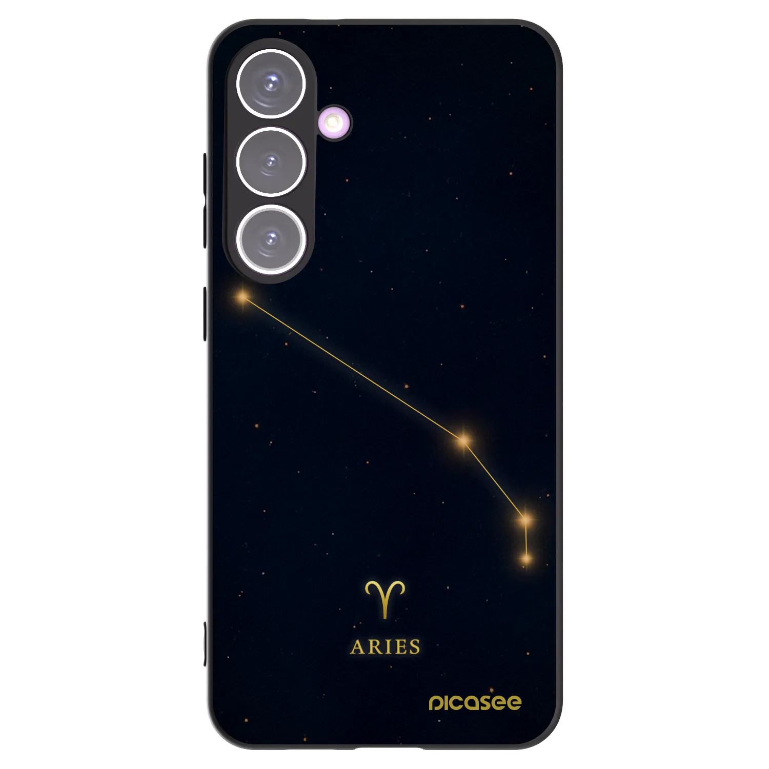 Picasee silikonový černý obal pro Samsung Galaxy S24+ S926B 5G - ARIES