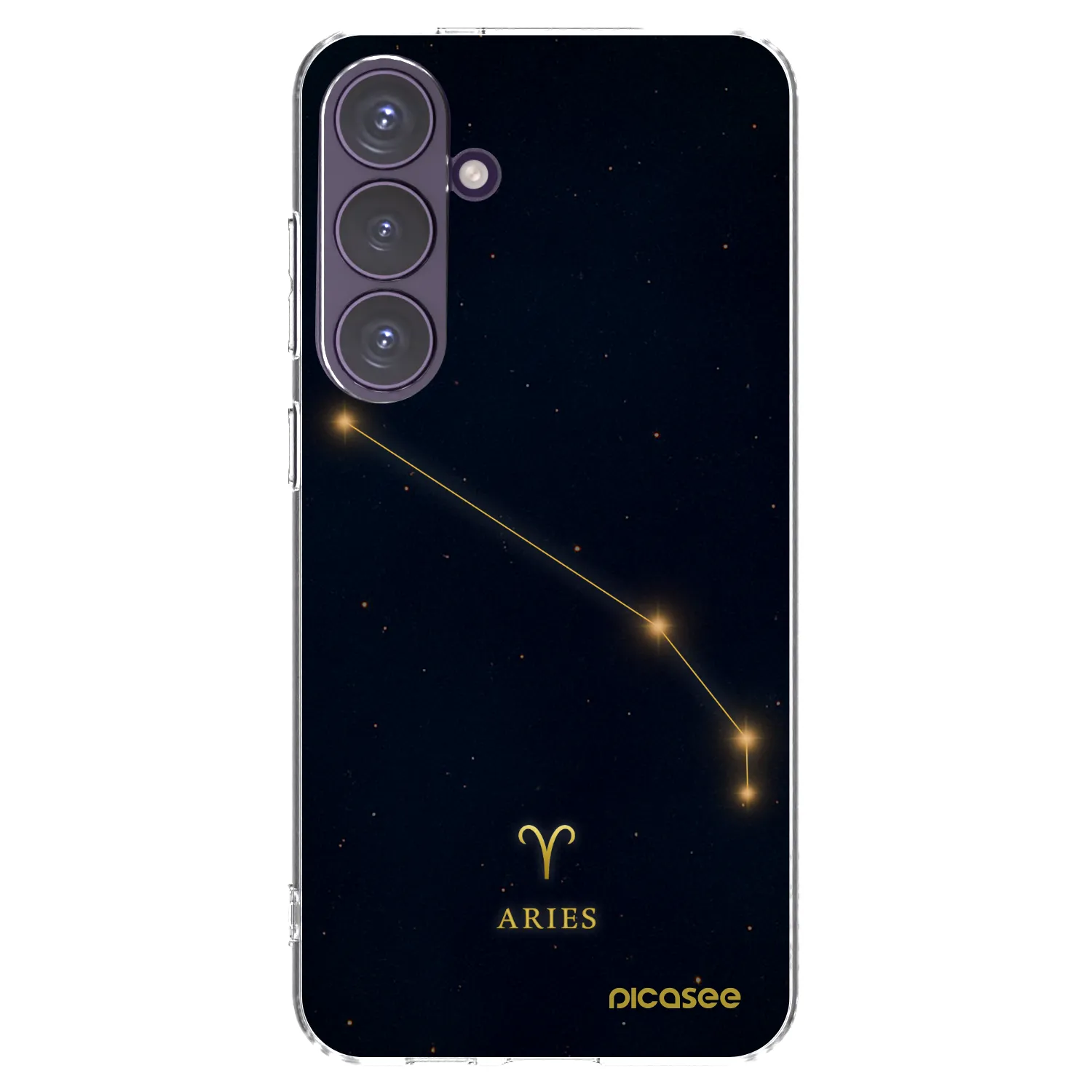 Picasee silikonový průhledný obal pro Samsung Galaxy S24+ S926B 5G - ARIES