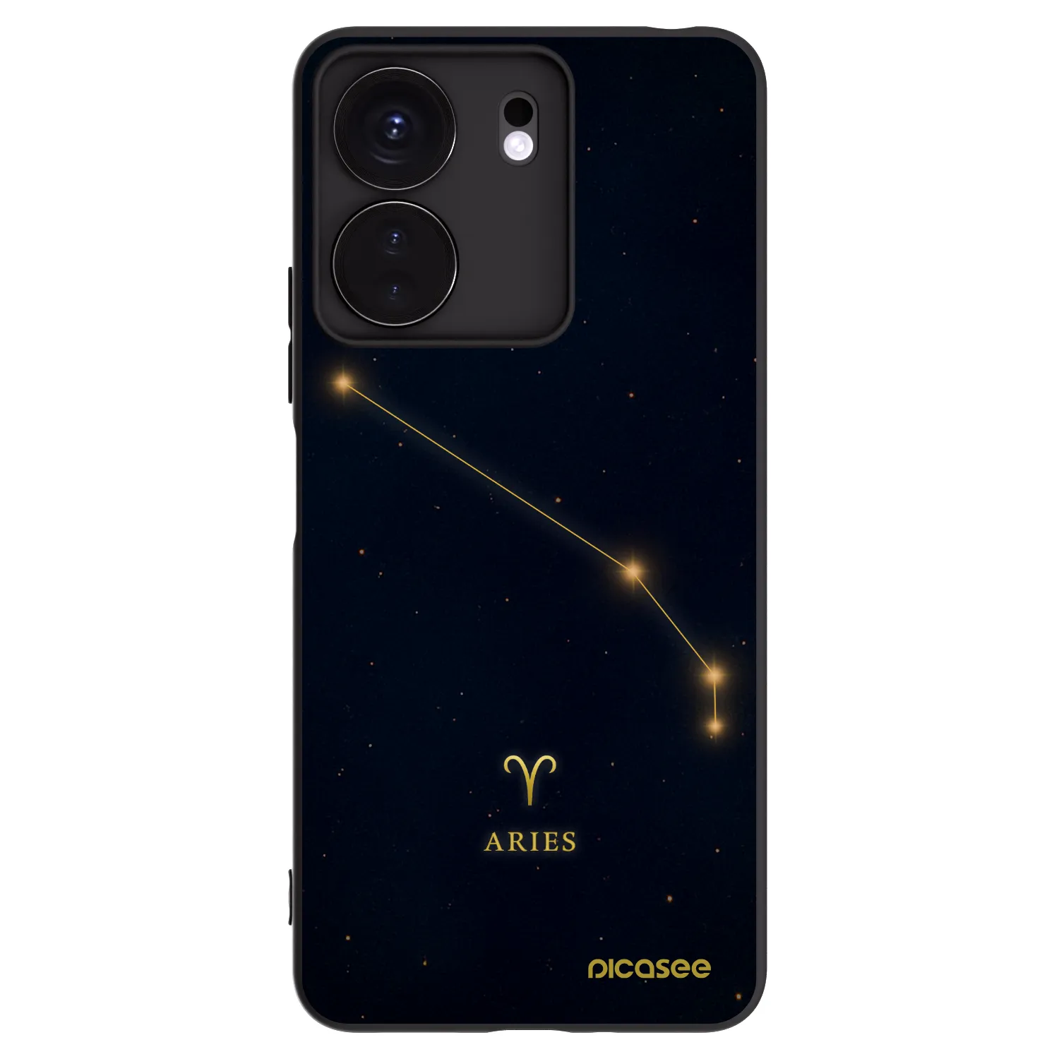 Picasee silikonový černý obal pro Xiaomi Redmi 13C 4G - ARIES