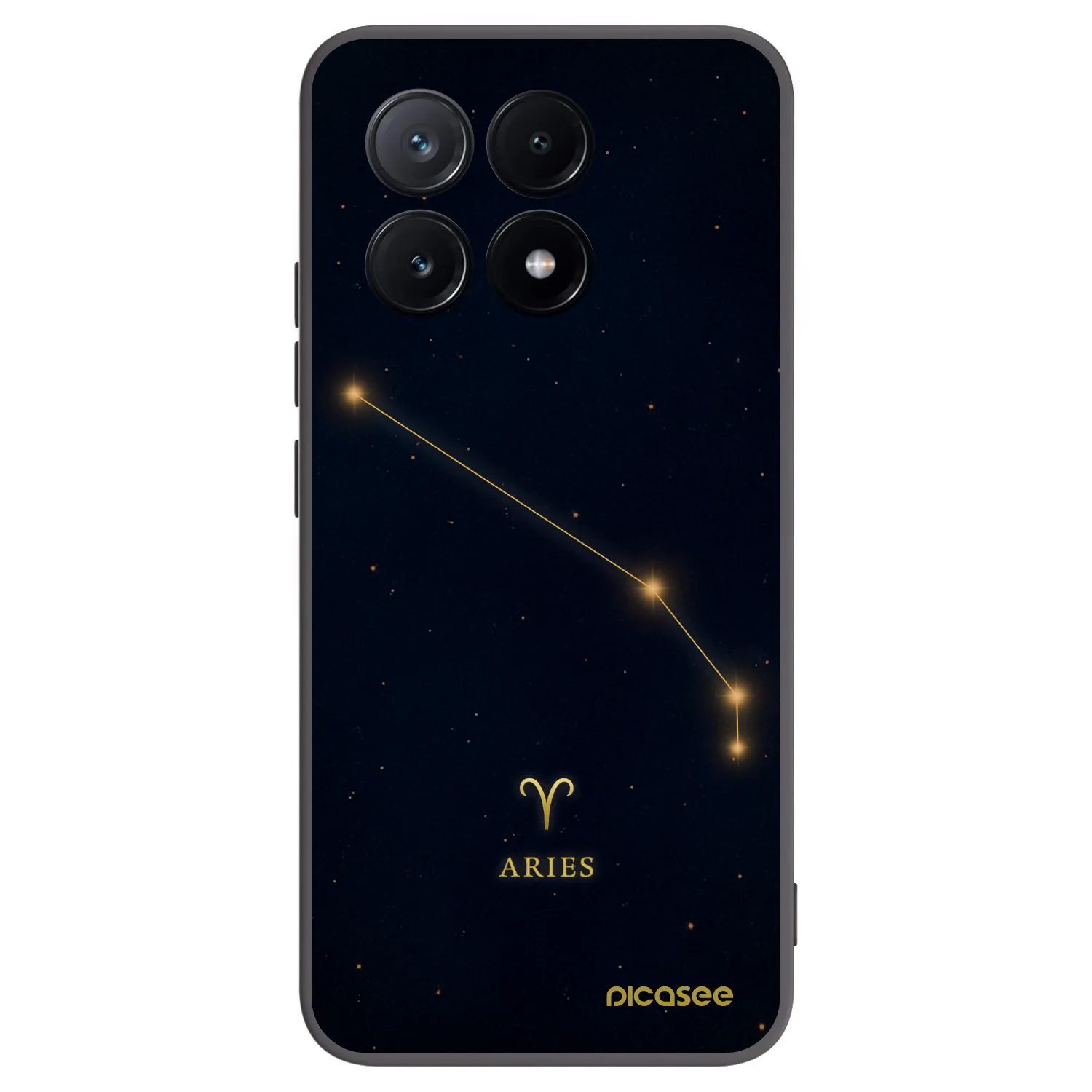 Picasee silikonový černý obal pro Xiaomi Poco X6 Pro - ARIES