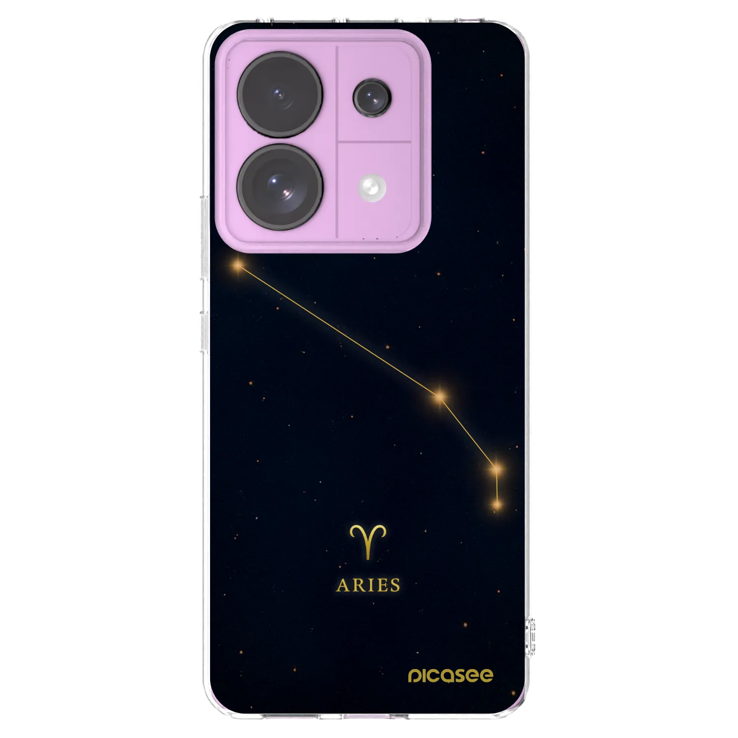Picasee silikonový průhledný obal pro Xiaomi Redmi Note 13 Pro 5G - ARIES