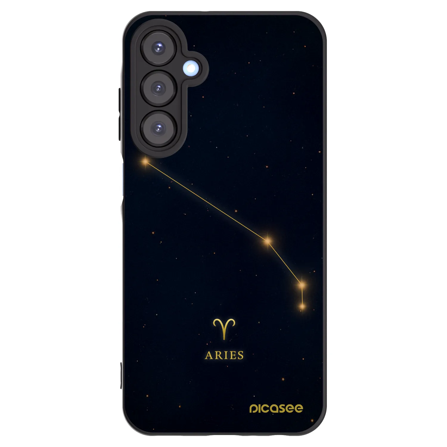 Picasee silikonový černý obal pro Samsung Galaxy A25 A256B 5G - ARIES