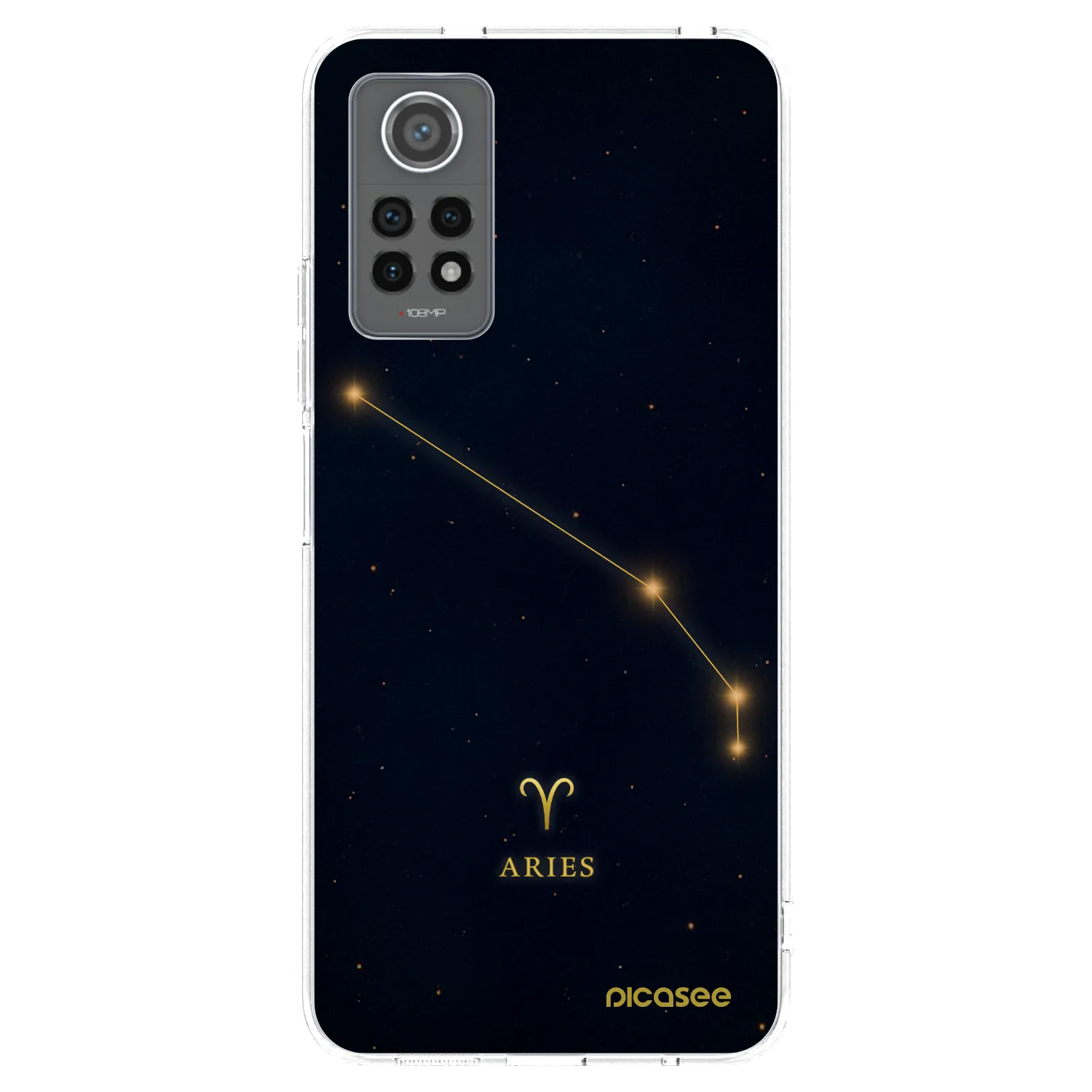 Picasee silikonový průhledný obal pro Xiaomi Redmi Note 12 Pro 4G - ARIES