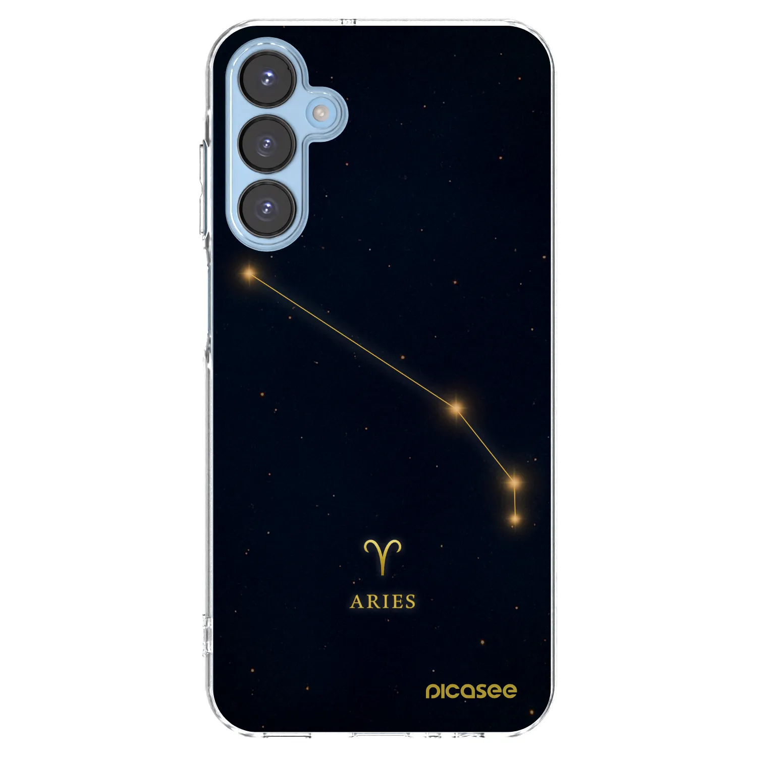 Picasee silikonový průhledný obal pro Samsung Galaxy A15 A156B 5G - ARIES