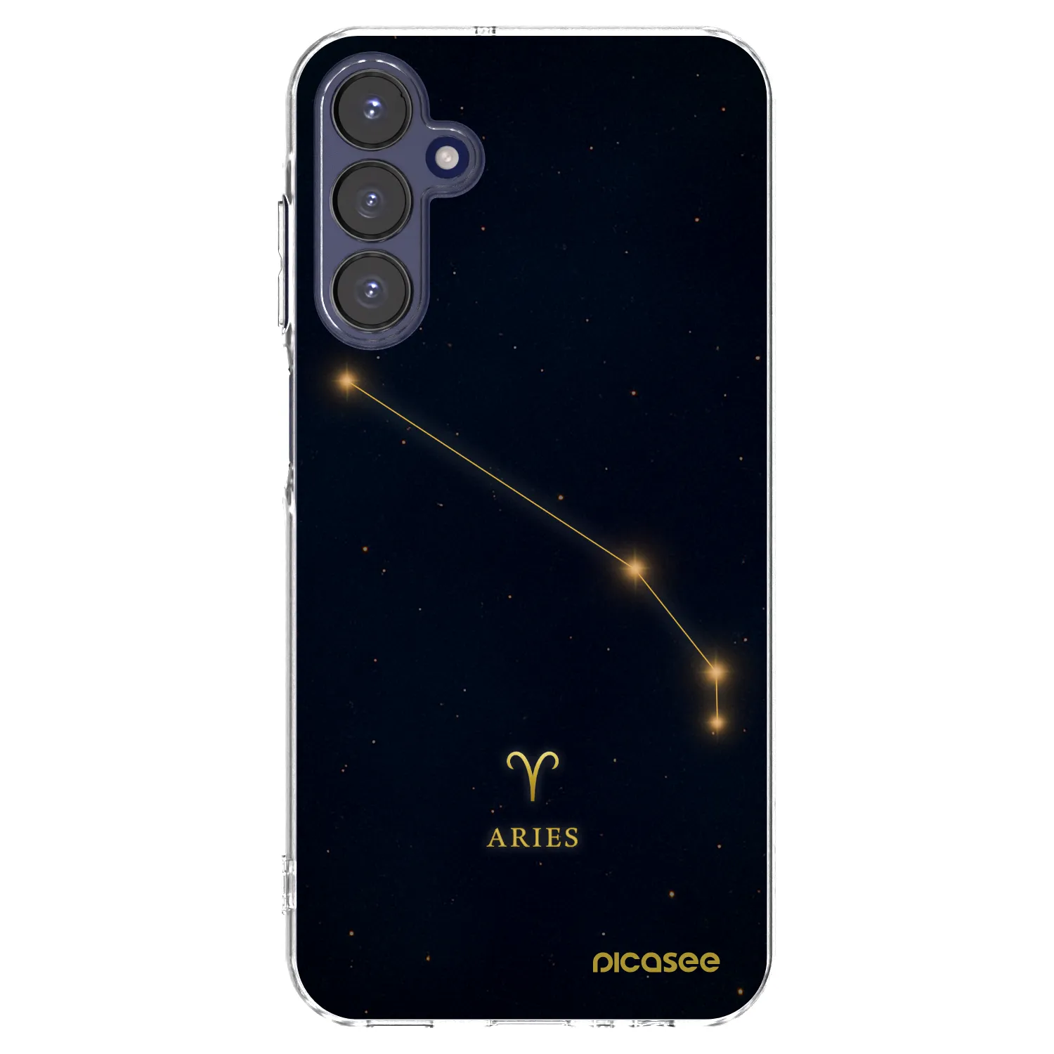 Picasee silikonový průhledný obal pro Samsung Galaxy A15 A155F 4G - ARIES