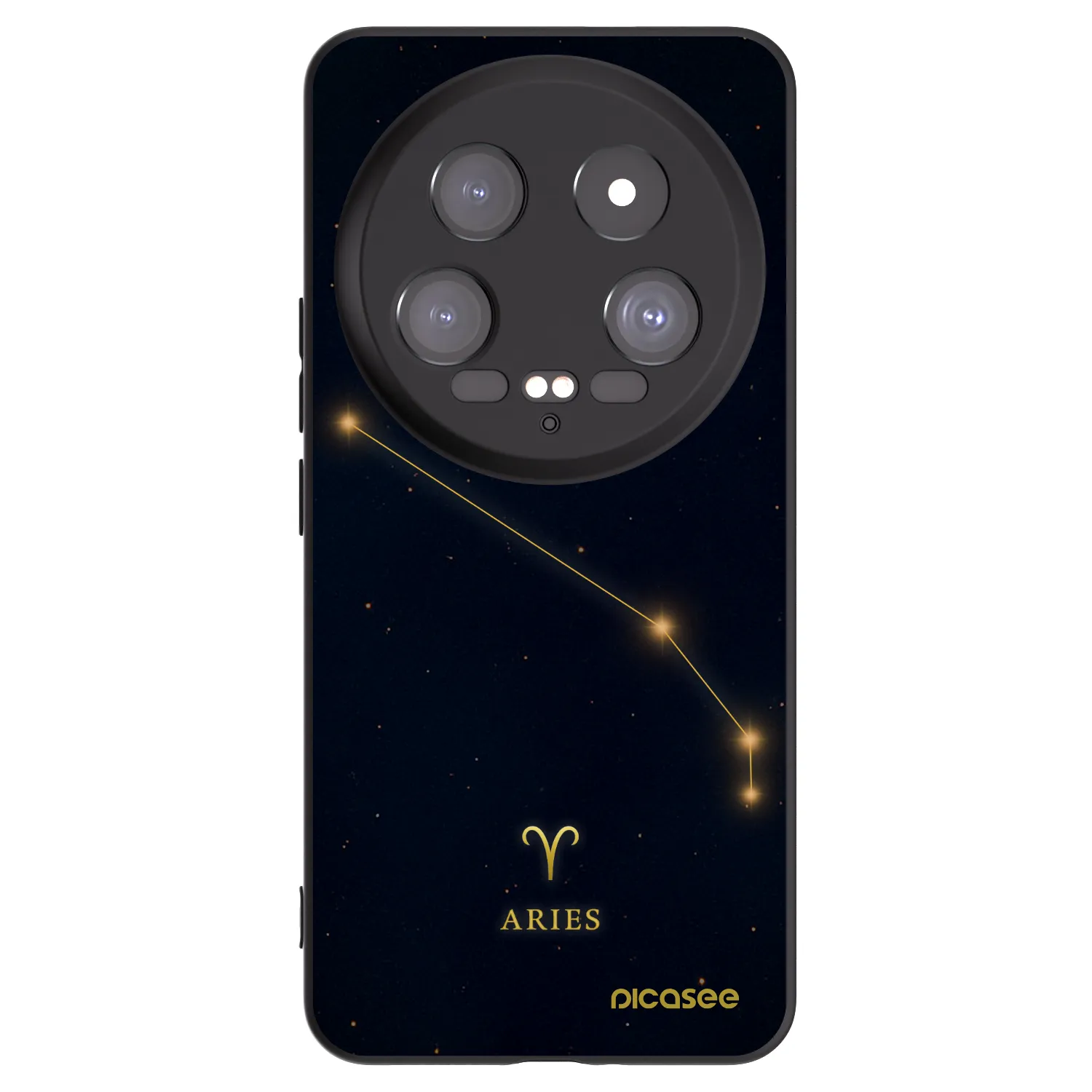Picasee silikonový černý obal pro Xiaomi 14 Ultra - ARIES